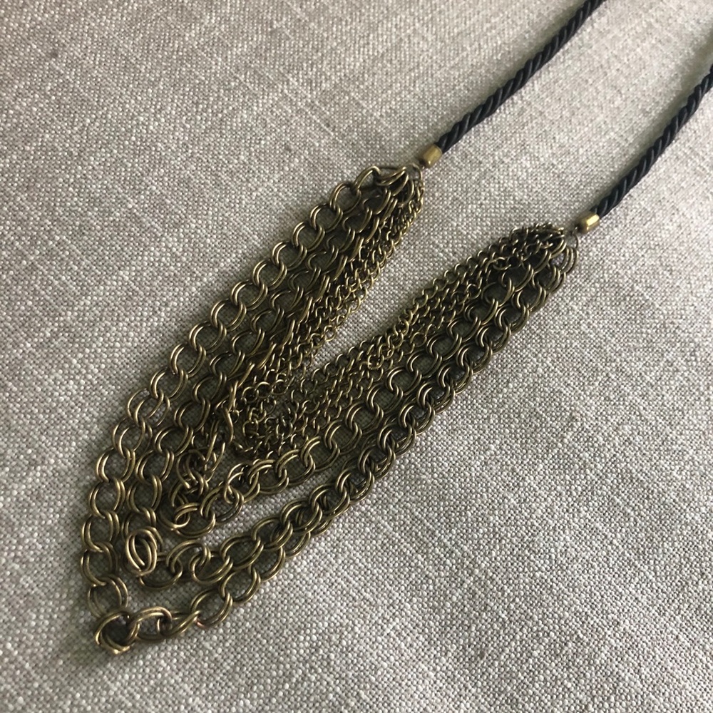 ✨sale✨Antique Brass Chain Necklace